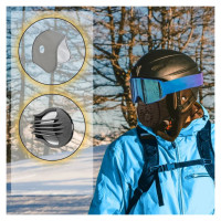 Rockbros LF7127-1 New Velvet Sports Balaclava with Filter - Black