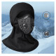 Rockbros LF7127-1 New Velvet Sports Balaclava with Filter - Black