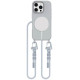 Tech-Protect MagNecklace MagSafe Case with Lanyard for iPhone 16 Pro - Gray