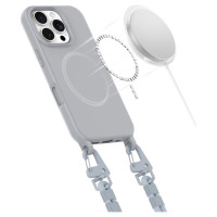 Tech-Protect MagNecklace MagSafe Case with Lanyard for iPhone 16 Pro - Gray