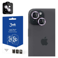 3Mk Protection Camera Cover 3mk Lens Protection Pro Pink for iPhone 15 Plus
