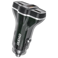 Dudao R78 78W Car Charger USB-C PD / 2xUSB-A QC - Black