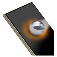 SBS Tempered Glass D3O with frame for Samsung Galaxy S24 Ultra