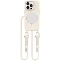 Tech-Protect MagNecklace MagSafe iPhone 15 Pro Case - Beige