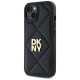 Dkny Quilted Stack Logo iPhone 14 Case - Black