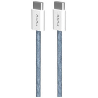 Puro Elektrik Puro Fabrik 60W USB-C - USB-C Cable 1.5m - Blue