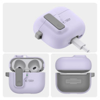 Tech-Protect Slim Hook Case for AirPods 4 - Purple