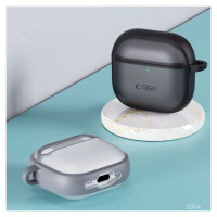 Tech-Protect Slim Hook Case for AirPods 4 - Gray