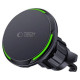 Tech-Protect MM15W-V7 QI2 Car Holder with Inductive Charger - Black