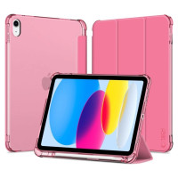 Tech-Protect SC Pen Hybrid Case for iPad 10 / 2022 - Pink - Transparent