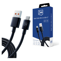3Mk Protection Accessories - 3mk Hyper Cable A to C 1.2m 5A Black