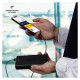 SBS Fast charge power bank: 20,000 mAh, 2 USBs Black