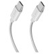 SBS TECABLETISSUETCC2G Cable 2 x USB-C 2m 60W with Power Delivery - Gray