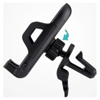 SBS TEHWSUPCLIPSTG smartphone holder for air vent, with reinforced jaws - black