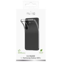 Puro Silicone Case Puro 03 Nude for Samsung Galaxy S25+ - Transparent