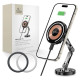 Tech-Protect MM15W-V8 Magnetic Car Holder for Dashboard with MagSafe 15W - Black