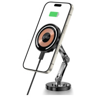 Tech-Protect MM15W-V8 Magnetic Car Holder for Dashboard with MagSafe 15W - Black