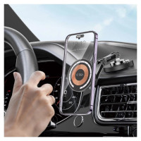 Tech-Protect MM15W-V8 Magnetic Car Holder for Dashboard with MagSafe 15W - Black