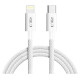 Tech-Protect UltraBoost USB-C / Lightning PD27W/3A cable 200 cm - gray