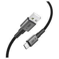 Tech-Protect UltraBoost DNA USB-A / USB-C Cable 15W/3A 200cm - Gray