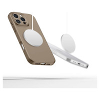 Tech-Protect Liquid Silicone MagSafe Case for iPhone 16 Pro Max - Brown