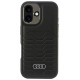 Audi Synthetic Leather MagSafe iPhone 16 Plus 6.7" black/black hardcase AU-TPUPCMIP16M-GT/D3-BK