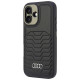 Audi Synthetic Leather MagSafe iPhone 16 Plus 6.7" black/black hardcase AU-TPUPCMIP16M-GT/D3-BK