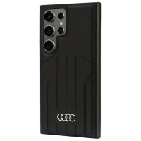 Audi Synthetic Leather MagSafe S24 Ultra S928 black/black hardcase AU-TPUPCMS24U-Q5/D1-BK