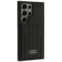 Audi Synthetic Leather MagSafe S24 Ultra S928 black/black hardcase AU-TPUPCMS24U-Q5/D1-BK