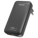 Dudao GaN Dudao A65Q 65W USB-A / USB-C PD Ultra-Thin Travel Wall Charger EU / US - Black