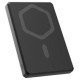 UAG Ultra Slim 5K 5000 mAh Powerbank with 10W Stand MagSafe Compatible USB-C Cable - Black/Gray