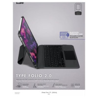 Laut Type Folio 2 Case with Bluetooth Keyboard for iPad Pro 11" M4 (2024) - Black