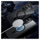 ESR Classic Hybrid Halolock MagSafe Case for Samsung Galaxy S25+ - Clear Black