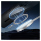 ESR Classic Hybrid Halolock MagSafe Case for Samsung Galaxy S25+ - Clear Black