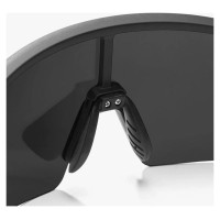 Rockbros Polarized Cycling Glasses with UV Protection and Corrective Insert 14120008006 Gray Lenses - Black