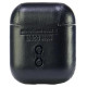 Audi Leather Big Logo Case for AirPods 1 / 2 - Black