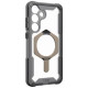 UAG Plasma XTE Magnet Case with Magnetic Module for Samsung Galaxy S25+ 5G - Transparent Gray
