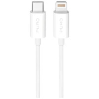 Puro TPE 20W USB-C - Lightning Cable 3m - White
