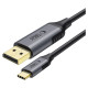 Tech-Protect UltraBoost USB-C to DisplayPort 1.4 8K 60Hz Cable 180cm - Black