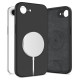 Tech-Protect Liquid Silicone MagSafe iPhone 16e Case - Black