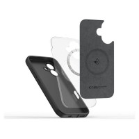 Tech-Protect Liquid Silicone MagSafe iPhone 16e Case - Black
