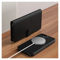 Tech-Protect Wallet MagSafe iPhone 16e Case - Matte Black