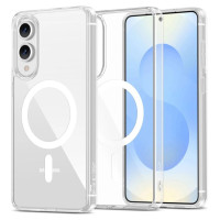 Tech-Protect FlexAir Hybrid MagSafe Case for Samsung Galaxy S25 Edge - Clear