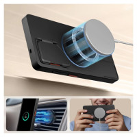 Tech-Protect Kevlar Aura MagSafe Case for Samsung Galaxy S25 Ultra - Black/Orange