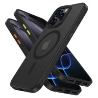 Tech-Protect MagMat Magsafe 3-set iPhone 16 Pro Case - Matte Black