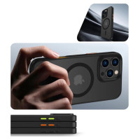 Tech-Protect MagMat Magsafe 3-set iPhone 16 Pro Case - Matte Black