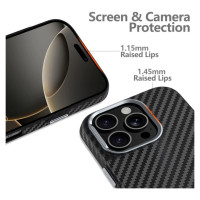 Tech-Protect Ion Carbon MagSafe Case for iPhone 15 - Black