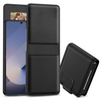 Tech-Protect Wallet Case for Samsung Galaxy Z Flip 7 - Black