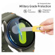 Tech-Protect Glass Fit+ 2-pack tempered glass for Samsung Galaxy Watch 8 44 mm - transparent