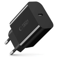 Tech-Protect NC20W USB-C 1-Port PD20W Wall Charger - Black